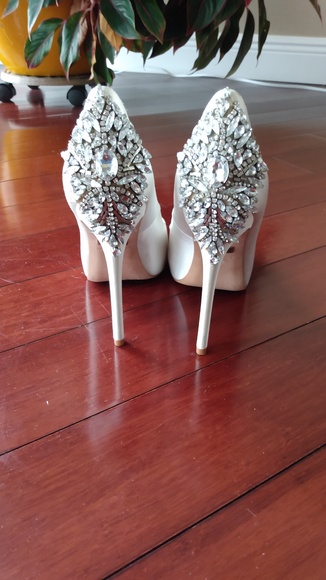Badgley Mischka Kiara Wedding Heels - Picture 3 of 7